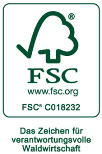 Unsere Druckerei in Düsseldorf ist Zertifiziert nach FSC Standard
